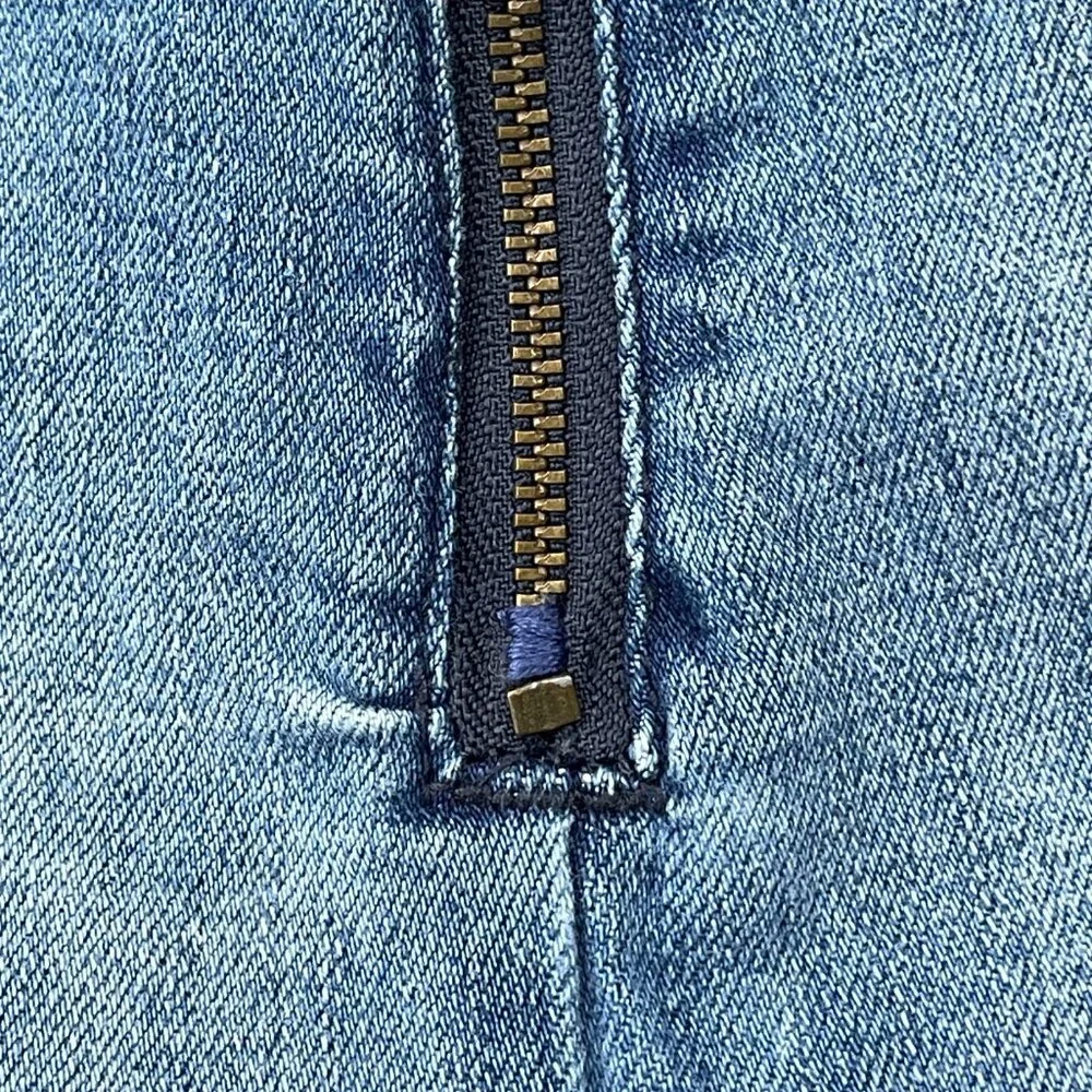 Anthropologie Pilcro and the Letterpress Denim Overall Jumpsuit Size 8 - Picture 7 of 13
